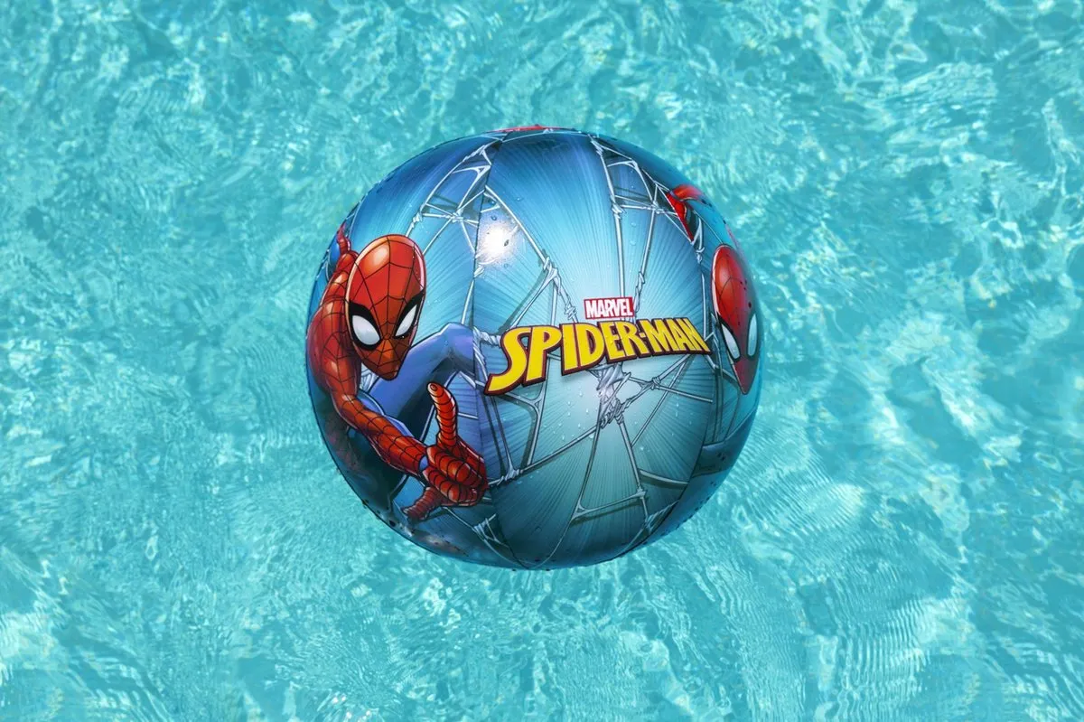Bestway Spiderman Opblaasbare Strandbal - Ø51cm - Meerkleurig