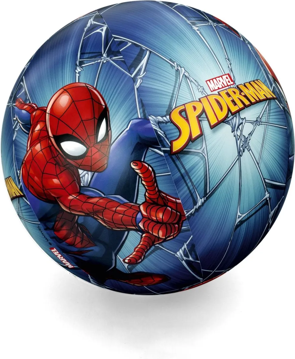 Bestway Spiderman Opblaasbare Strandbal - Ø51cm - Meerkleurig