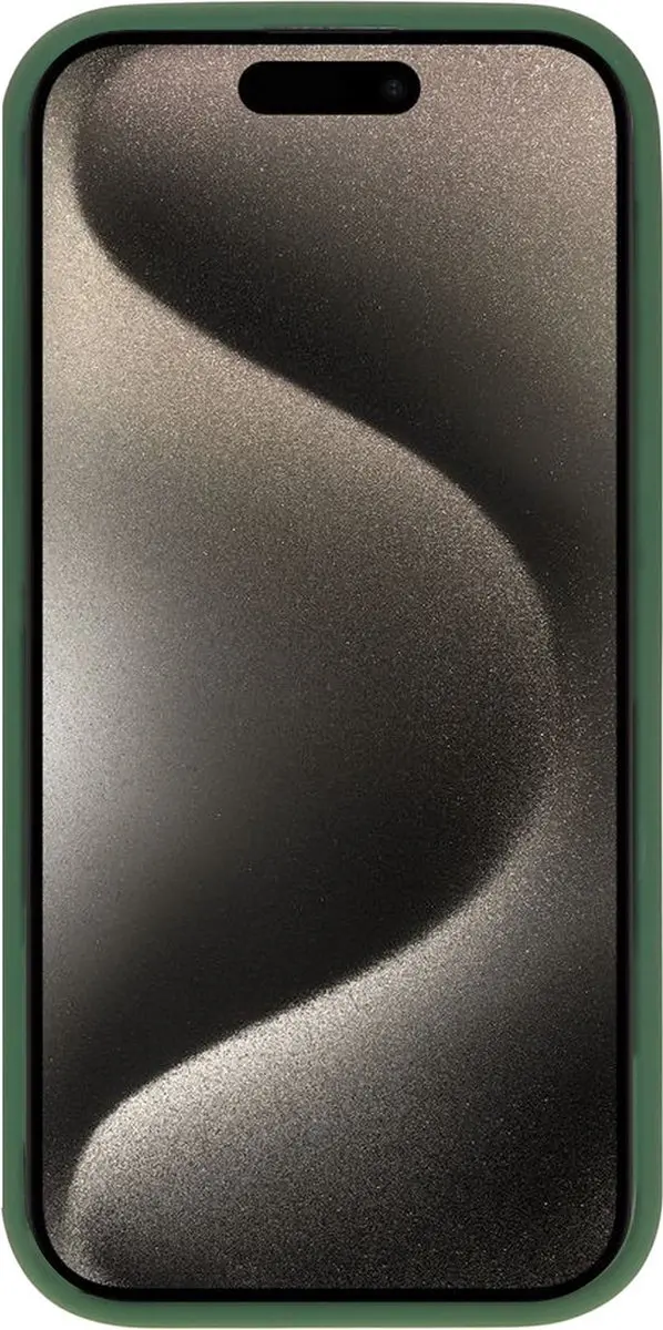 Mobiparts MP-124425 Hoesje iPhone 15 Pro - Groen