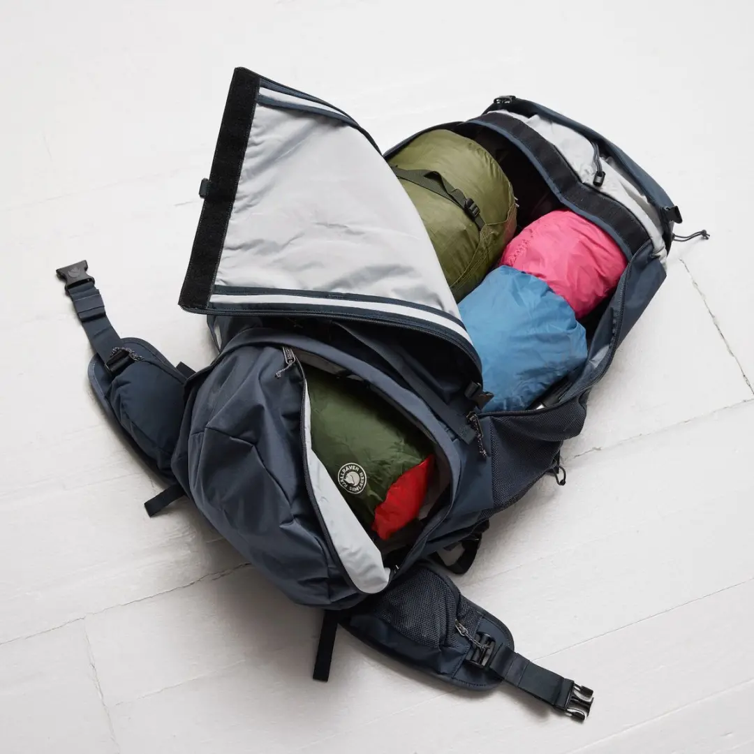 Fjällräven Abisko Trek 65 Rugzak - 65L - Zwart