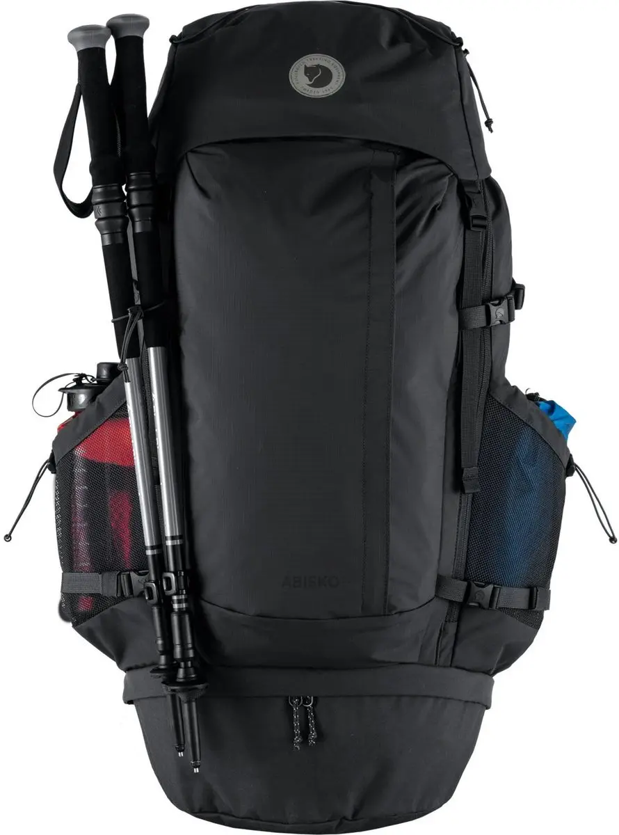 Fjällräven Abisko Trek 65 Rugzak - 65L - Zwart