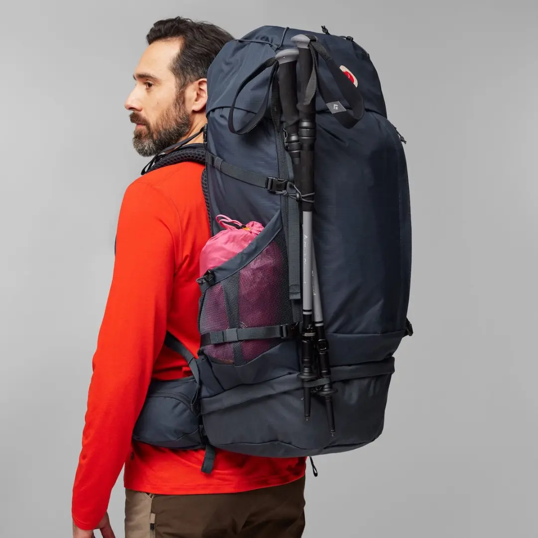 Fjällräven Abisko Trek 65 Rugzak - 65L - Zwart