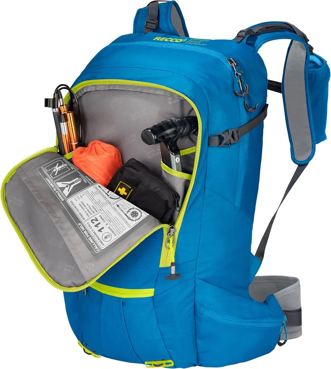 Jack Wolfskin Alpspitze Rugzak 32L - Blauw - afbeelding 6 van 6
