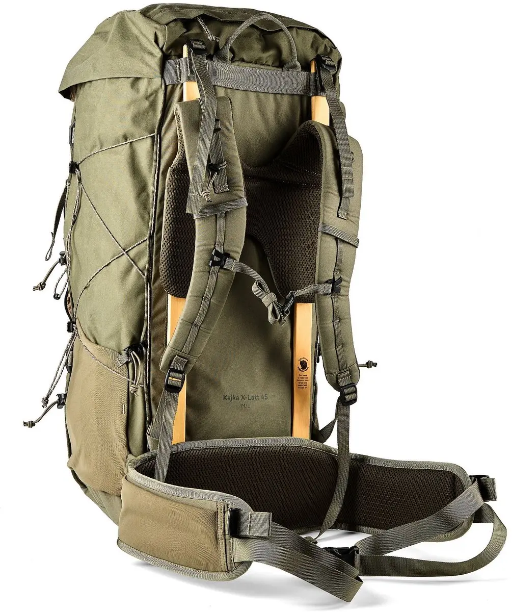 Fjällräven Kajka X-Lätt Rugzak 45L - Olijfgroen