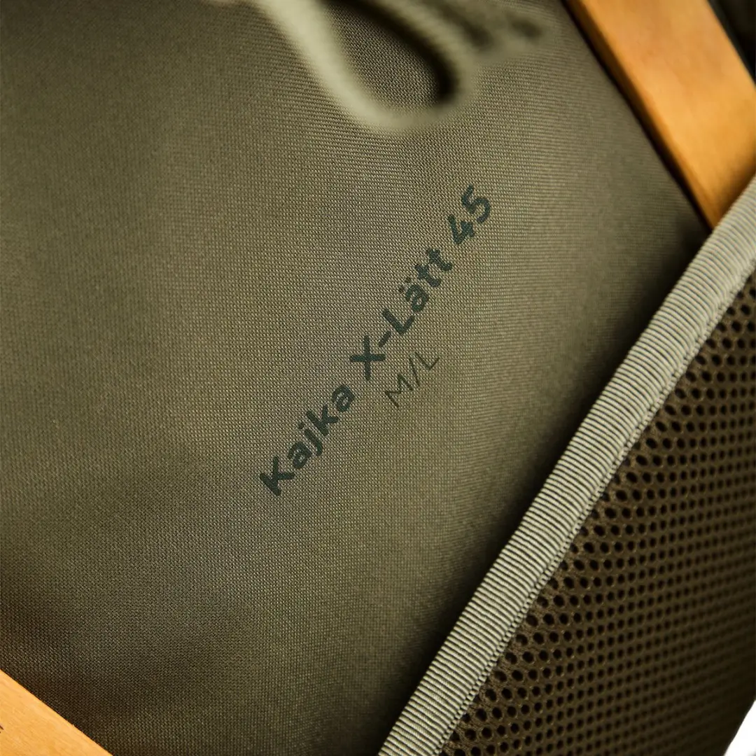 Fjällräven Kajka X-Lätt Rugzak 45L - Olijfgroen - afbeelding 6 van 6