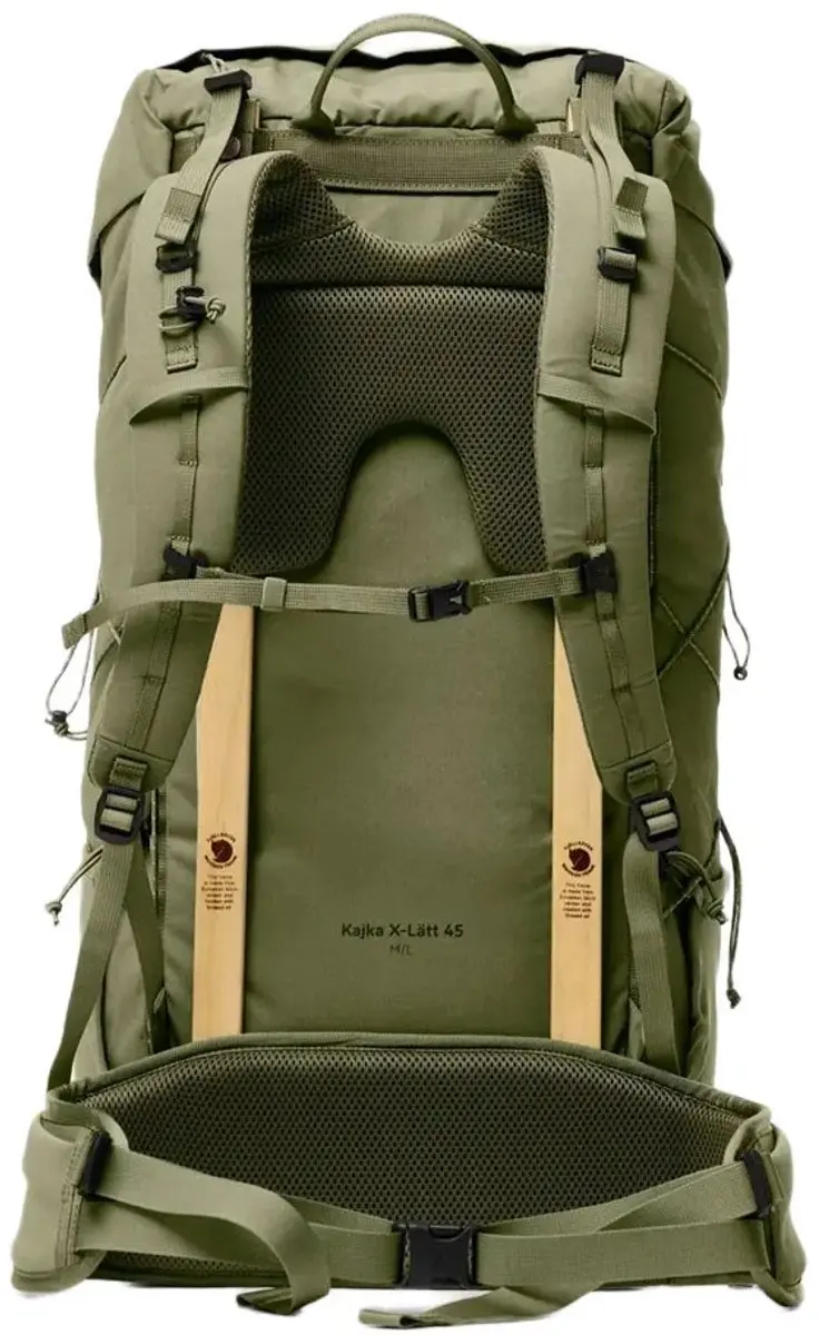 Fjällräven Kajka X-Lätt Rugzak 45L - Olijfgroen