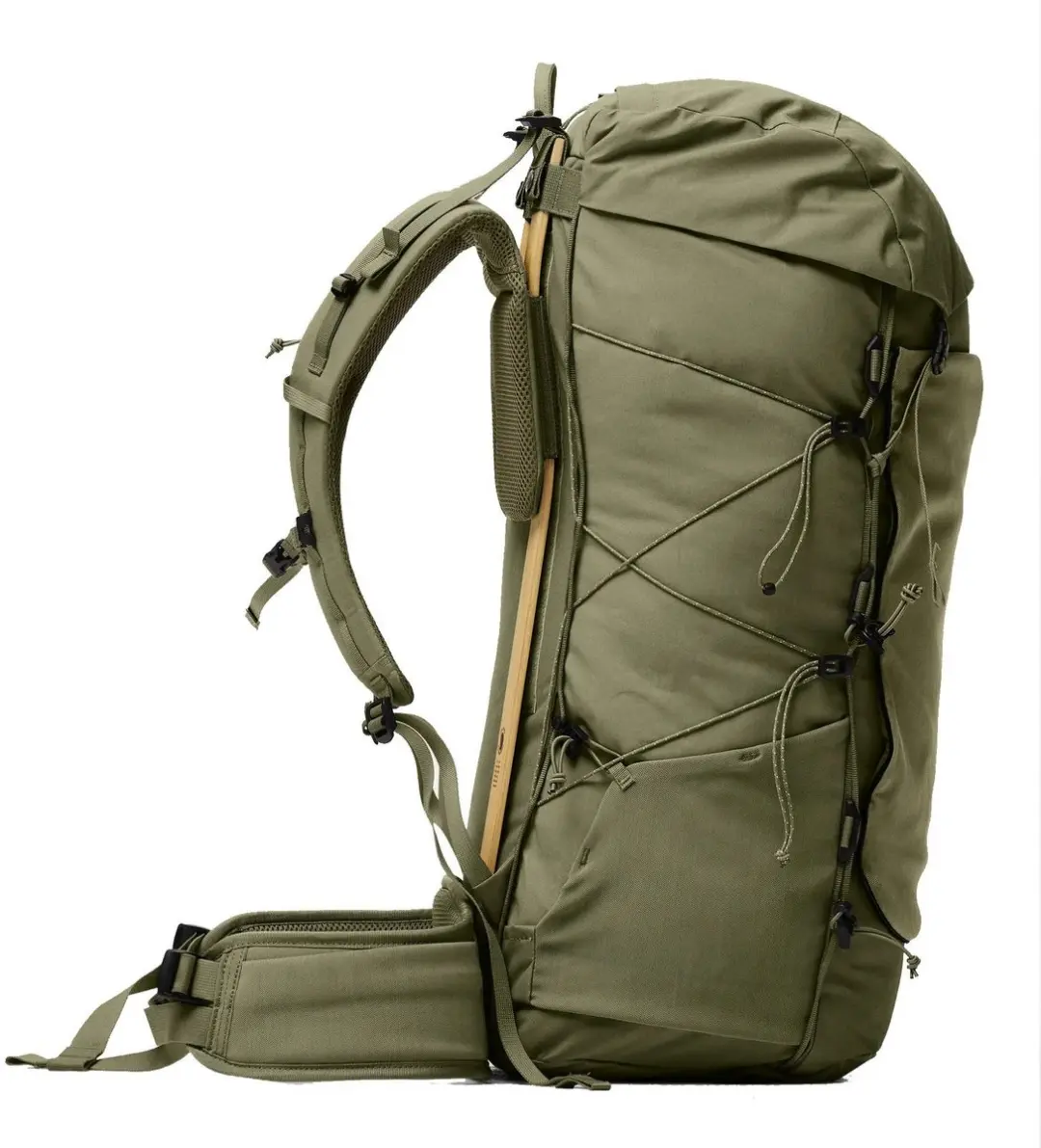 Fjällräven Kajka X-Lätt Rugzak 45L - Olijfgroen