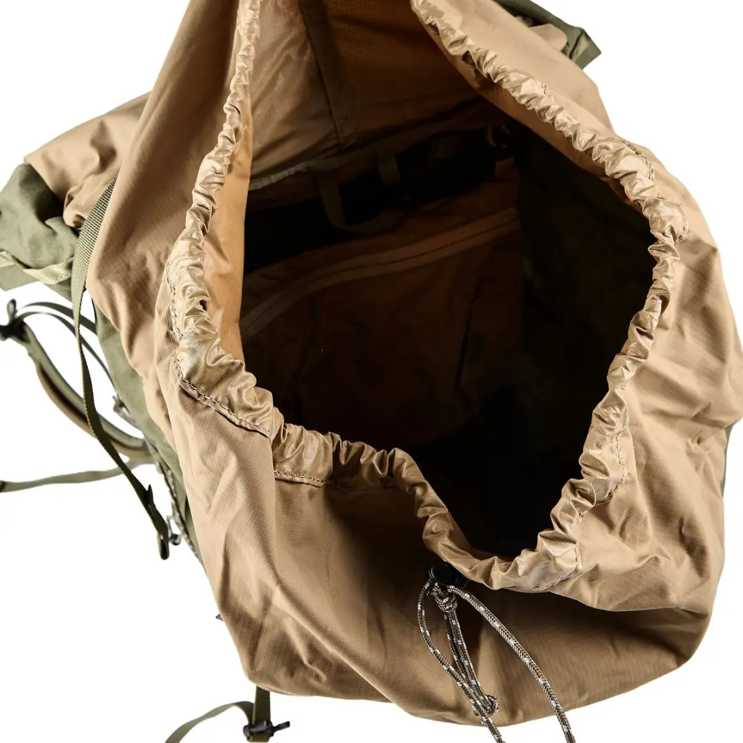 Fjällräven Kajka X-Lätt Rugzak 45L - Olijfgroen - afbeelding 6 van 6