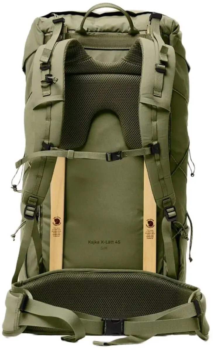 Fjällräven Kajka X-Lätt Rugzak 45L - Olijfgroen