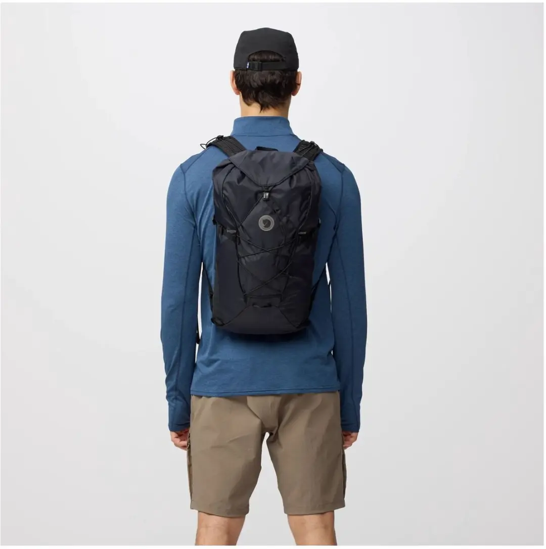 Fjällräven Abisko Hike Lite 22 Rugzak - Zwart - afbeelding 6 van 6