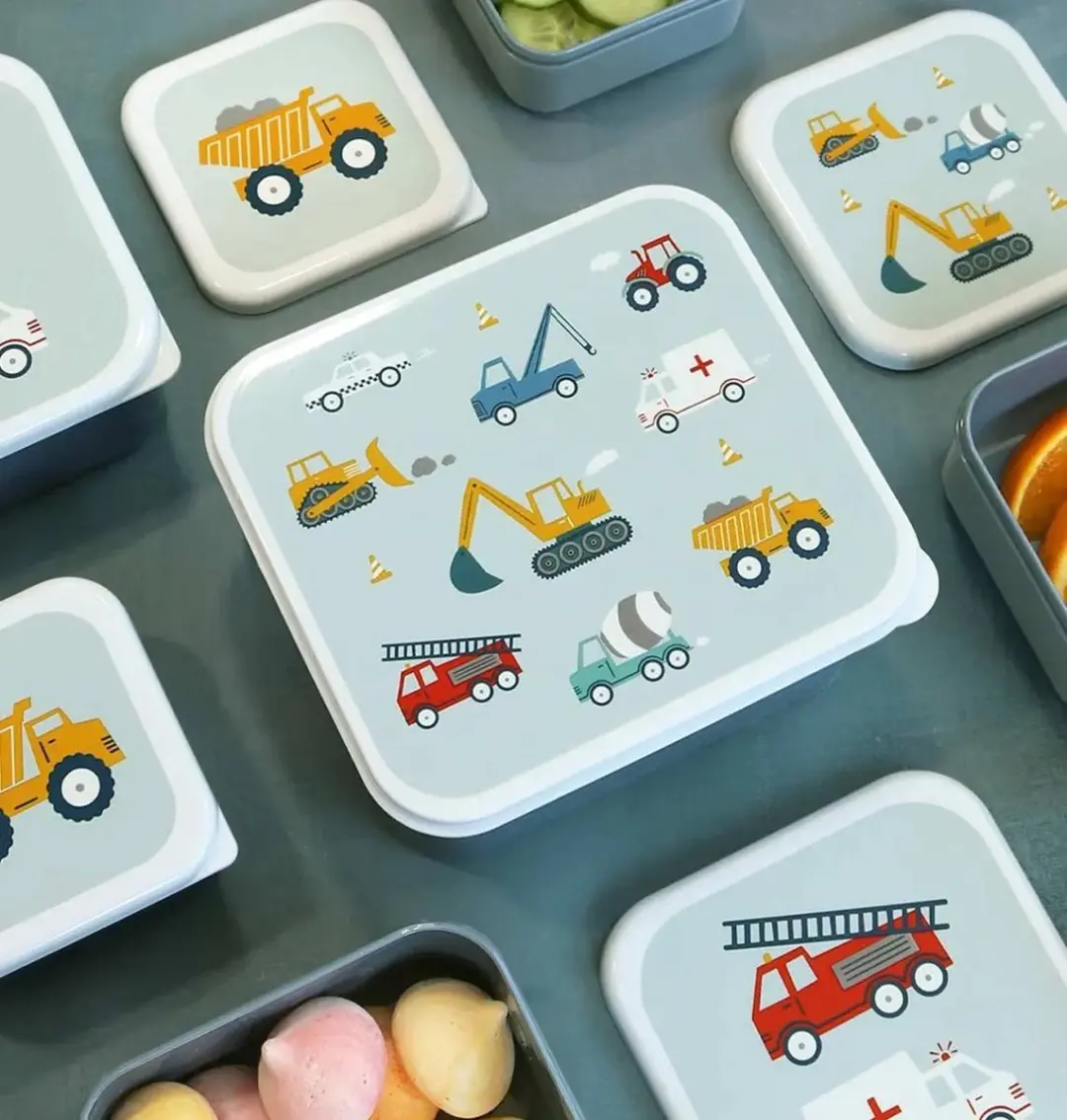 A Little Lovely Company Back to School Set - Blauw