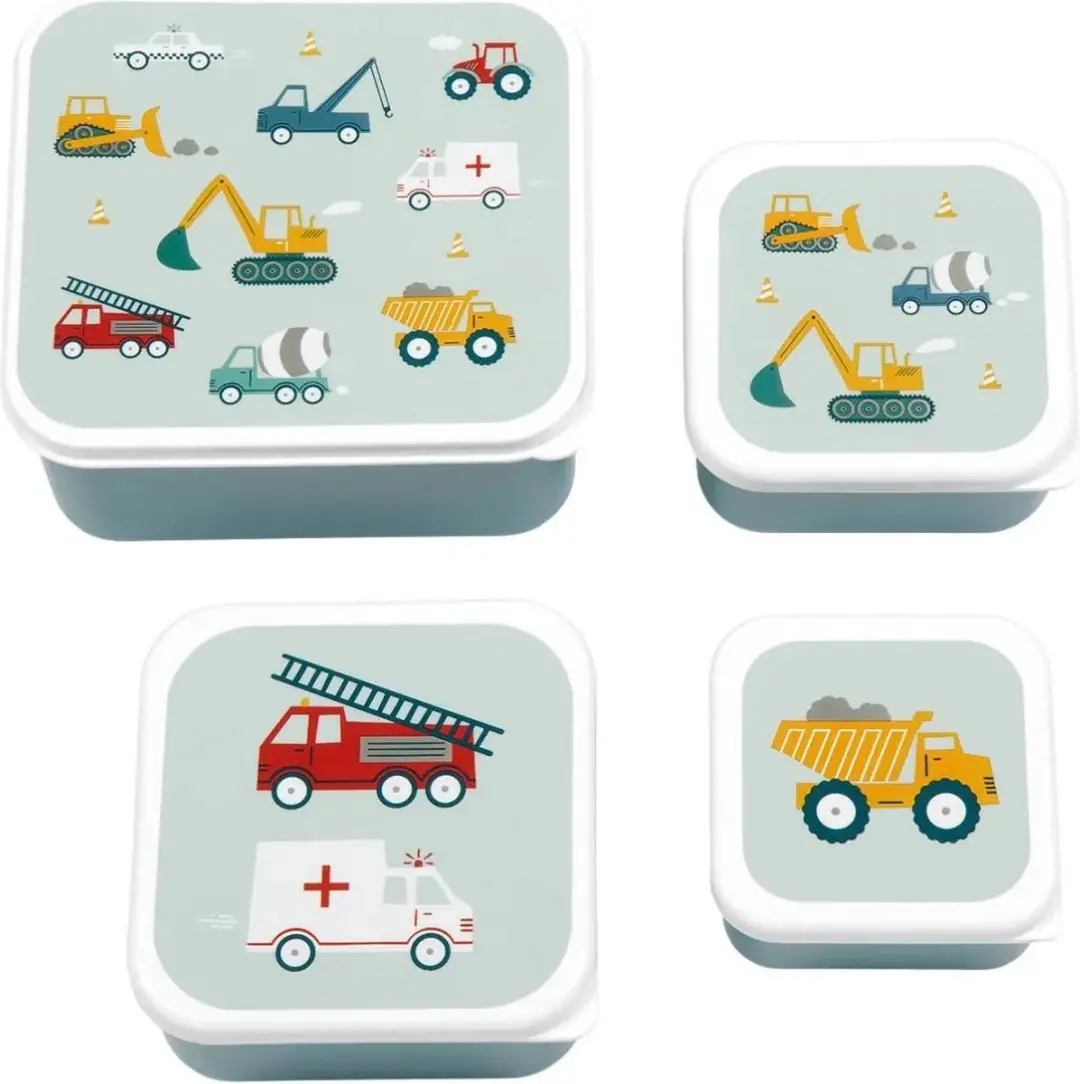 A Little Lovely Company Back to School Set - Blauw