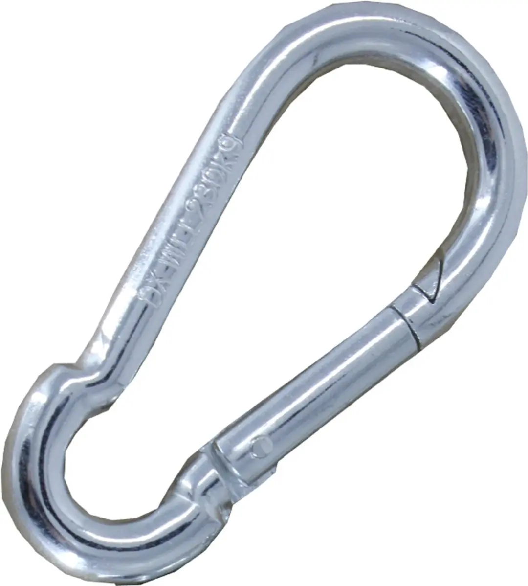Legend Karabijnhaak 80x8mm - Zilver