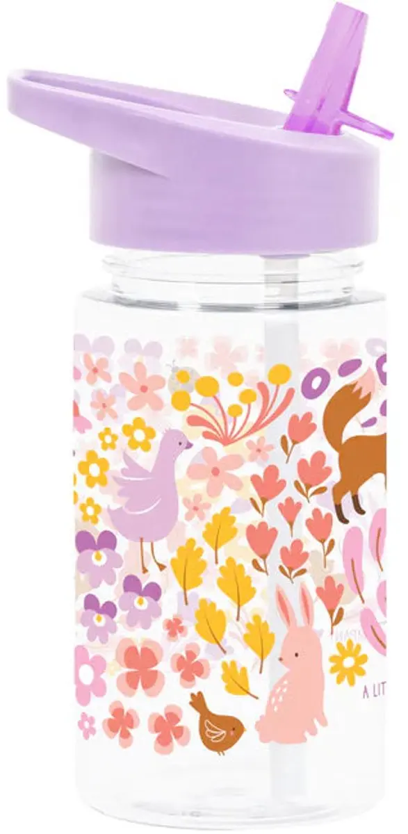 A Little Lovely Company Back to School Set - Bloementuin - Paars - afbeelding 6 van 6