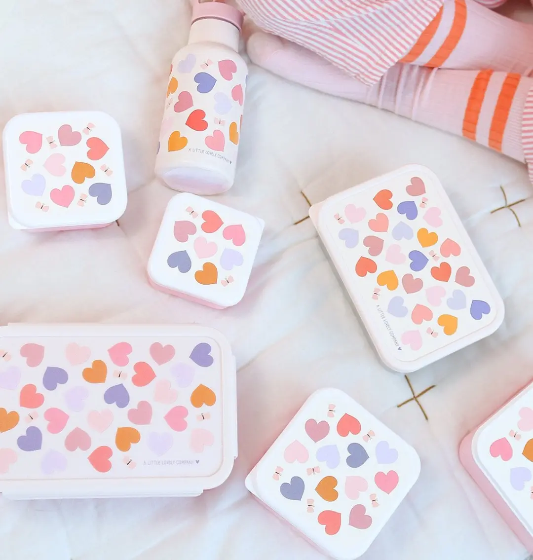 A Little Lovely Company Back to School Set - Roze