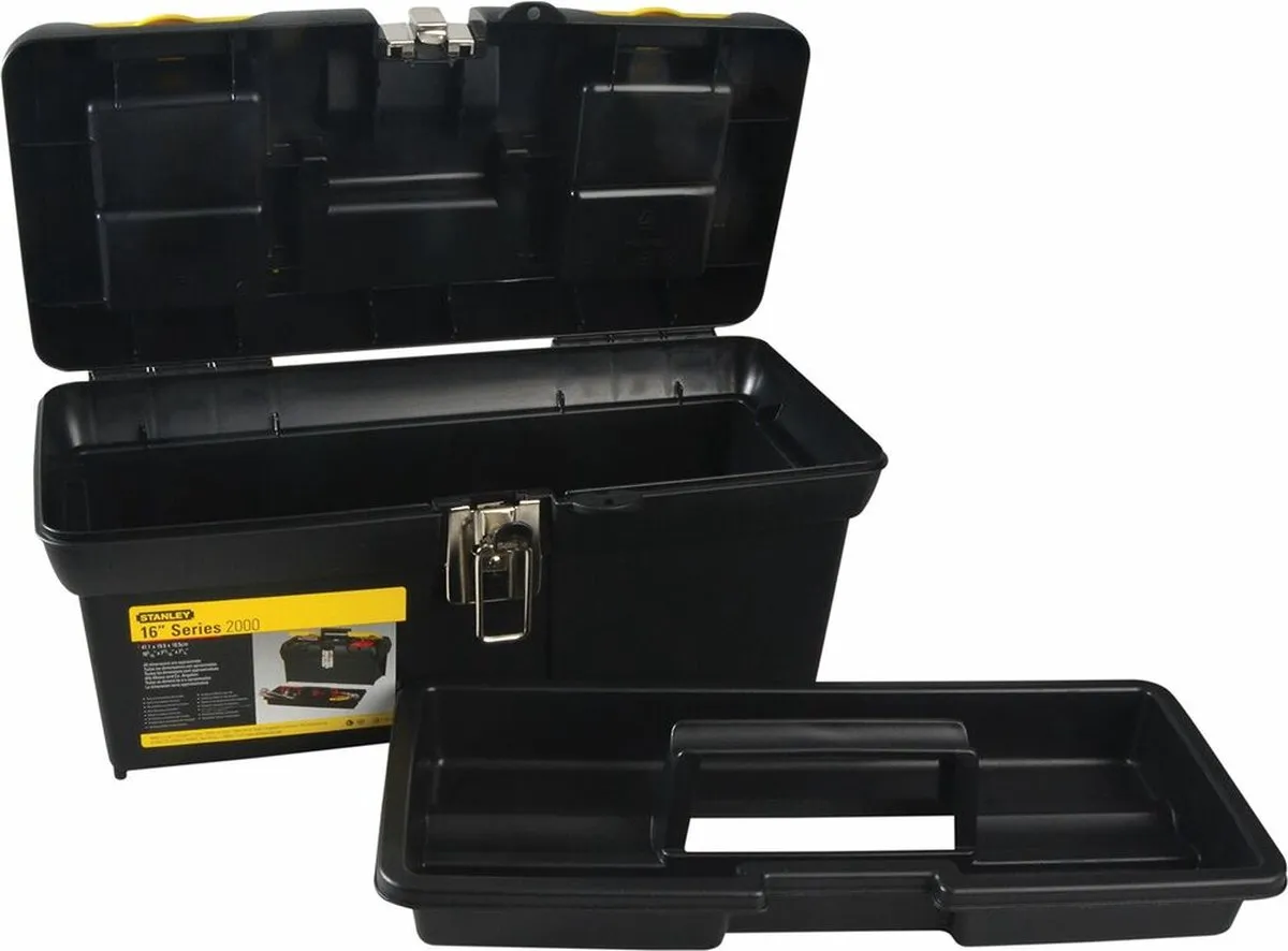 Stanley Batipro Gereedschapskoffer 16" - Zwart/Geel