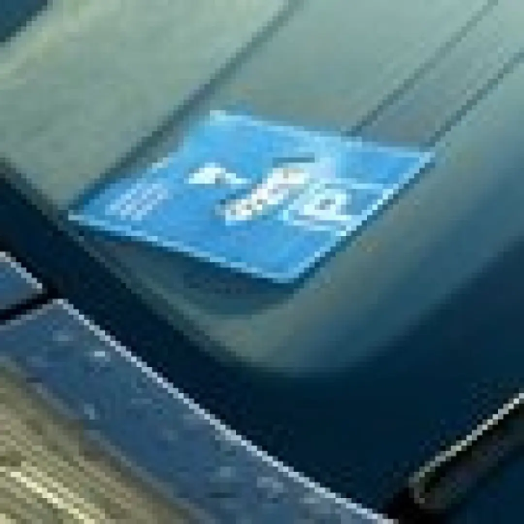 Carpoint Parkeerschijf met zuignap - Blauw