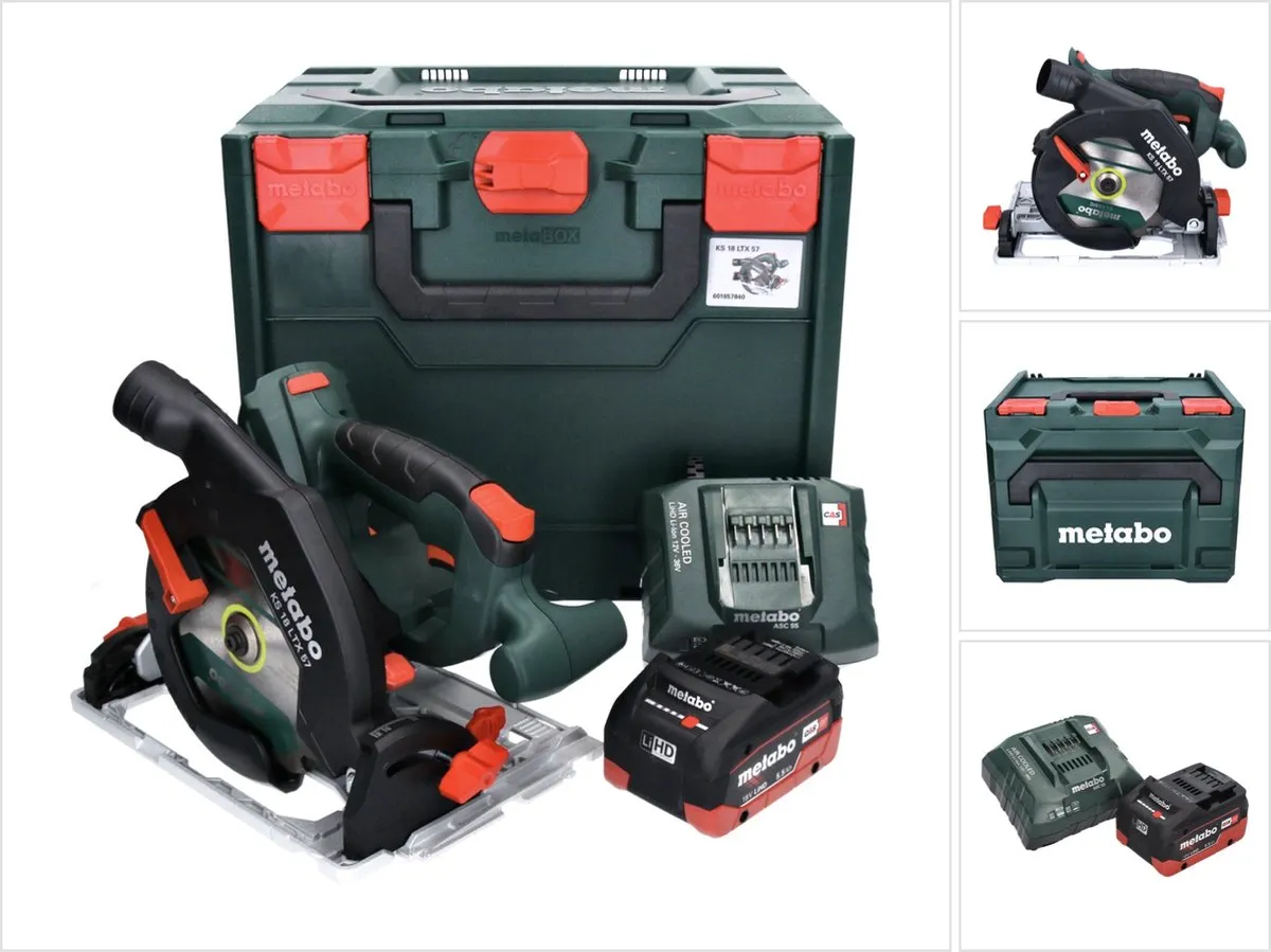 Metabo KS 18 LTX 57 Accu-Cirkelzaag 165mm