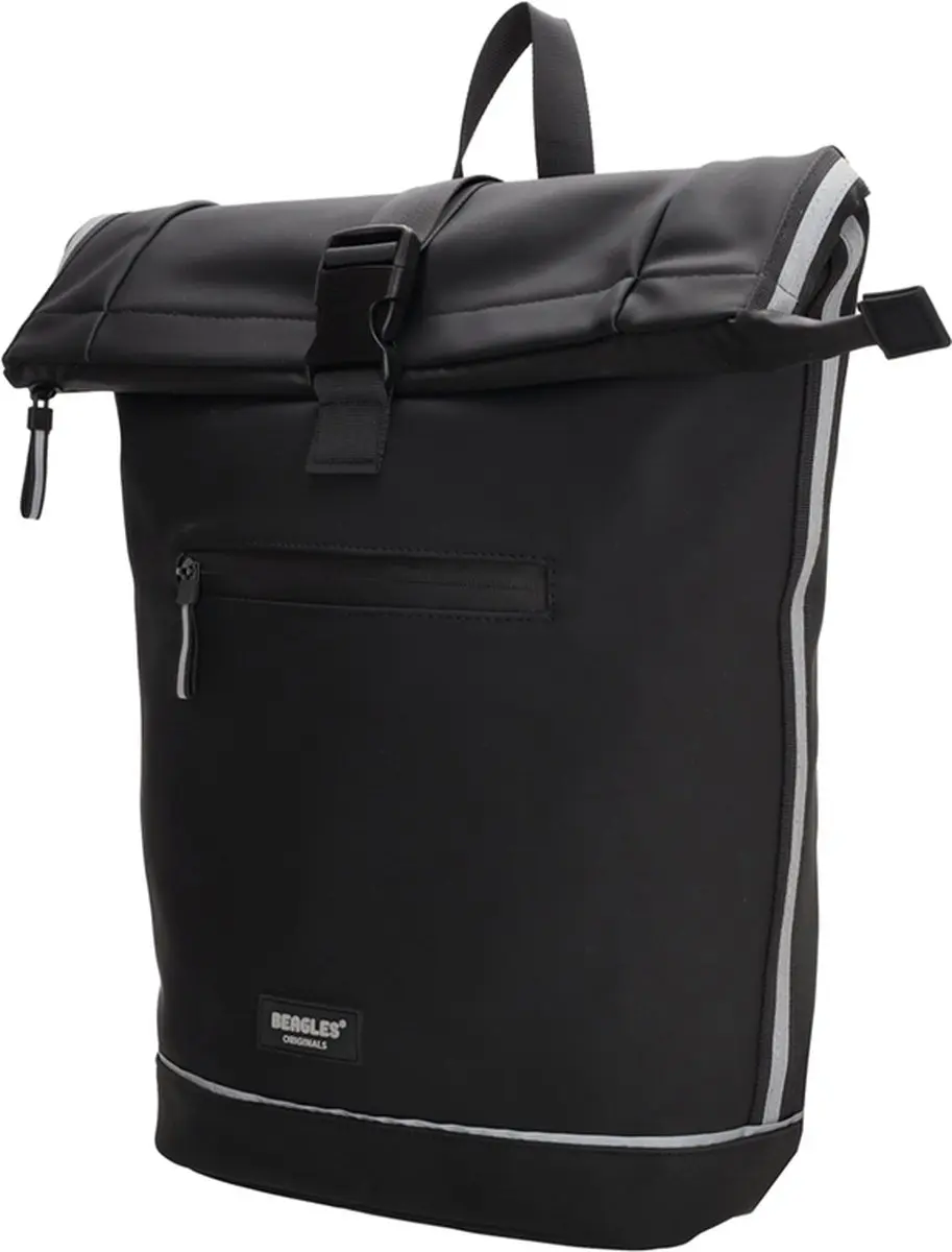 Beagles Originals Bicycle Rugzak 15,6 inch - 27L - Zwart - afbeelding 6 van 6