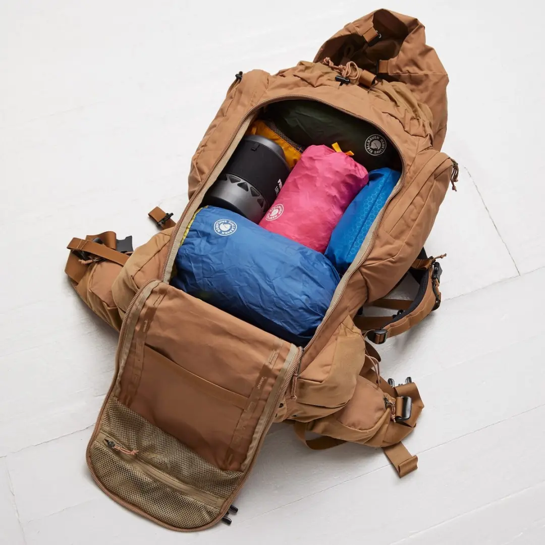 Fjällräven Singi Kajka 55 Rugzak - 55L - Zwart