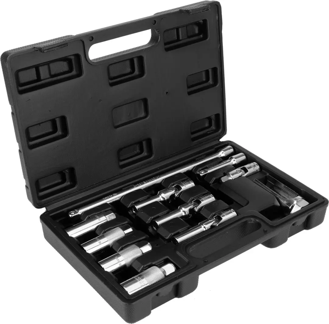 Toya F Serie YT-05348 Bougiesleutelset 11-delig - CrV Staal