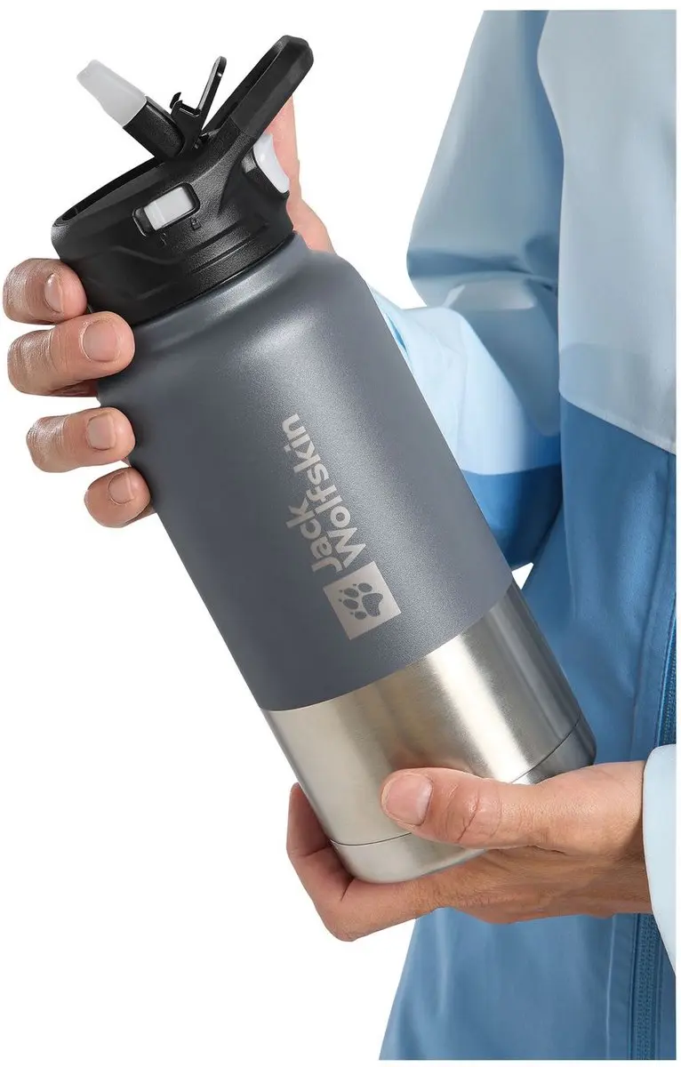 Jack Wolfskin Saima Insulated Straw 950ml - Grijs