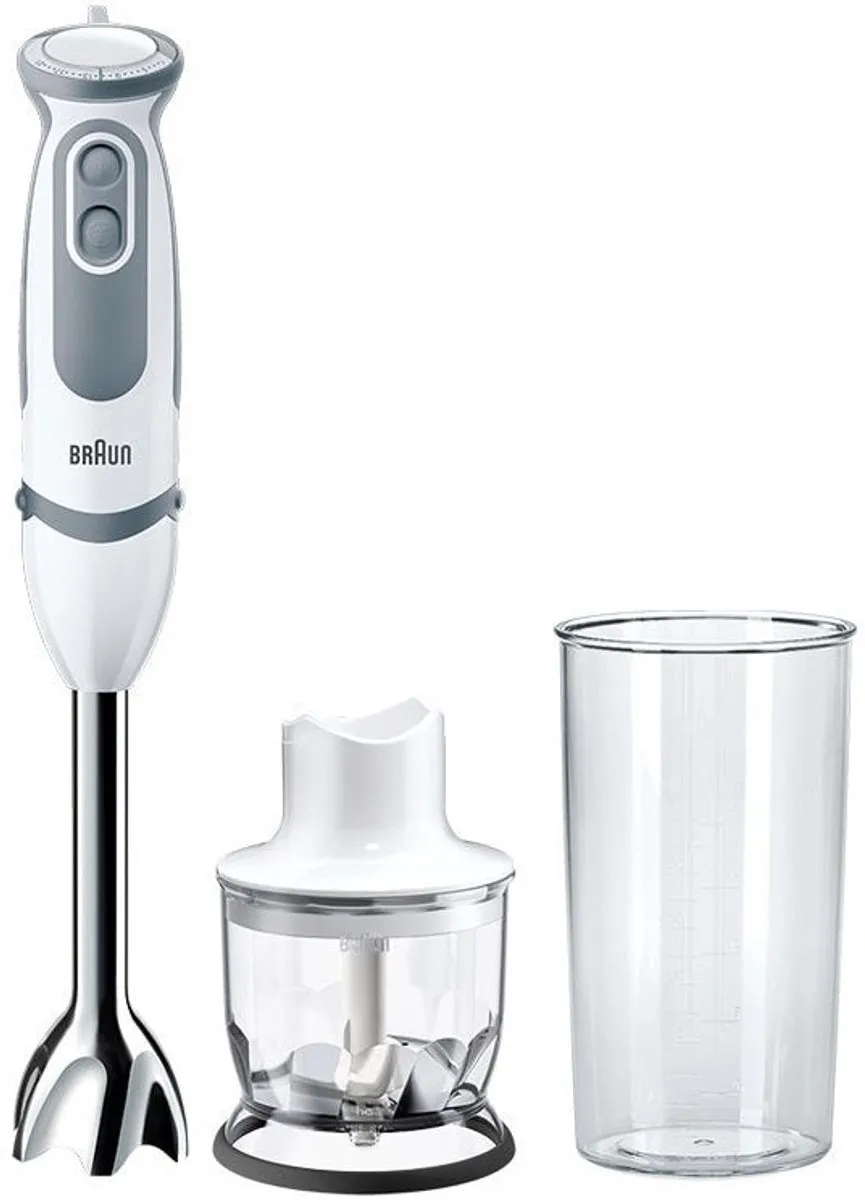Braun MultiQuick 5 Vario MQ5220 - Handblender - Staafmixer - 1000W - Wit