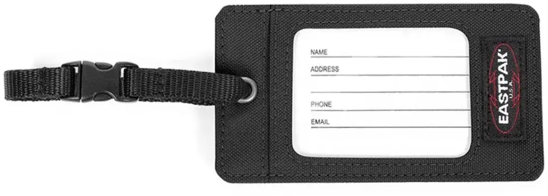 Eastpak Packtag Adreslabel - Zwart - afbeelding 6 van 6