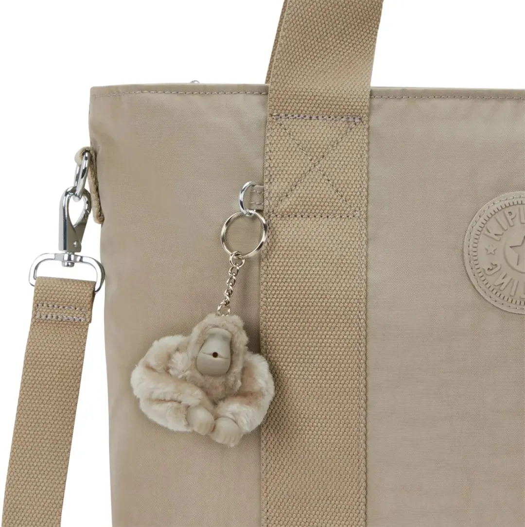 Kipling Minta L Stoffentas 20L - Up Soft Taupe