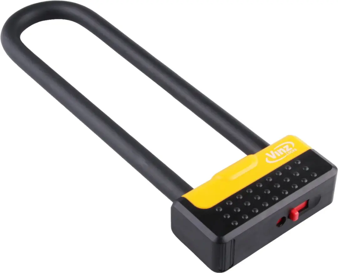 VINZ Pomerape Beugelslot 13mm BIS760-290 - 29cm - Zwart