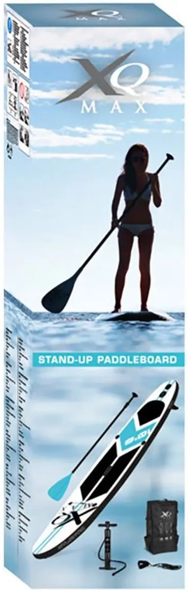 XQMax Sup Board 8DP000850 - Opblaasbaar 305x71x10cm - Oranje