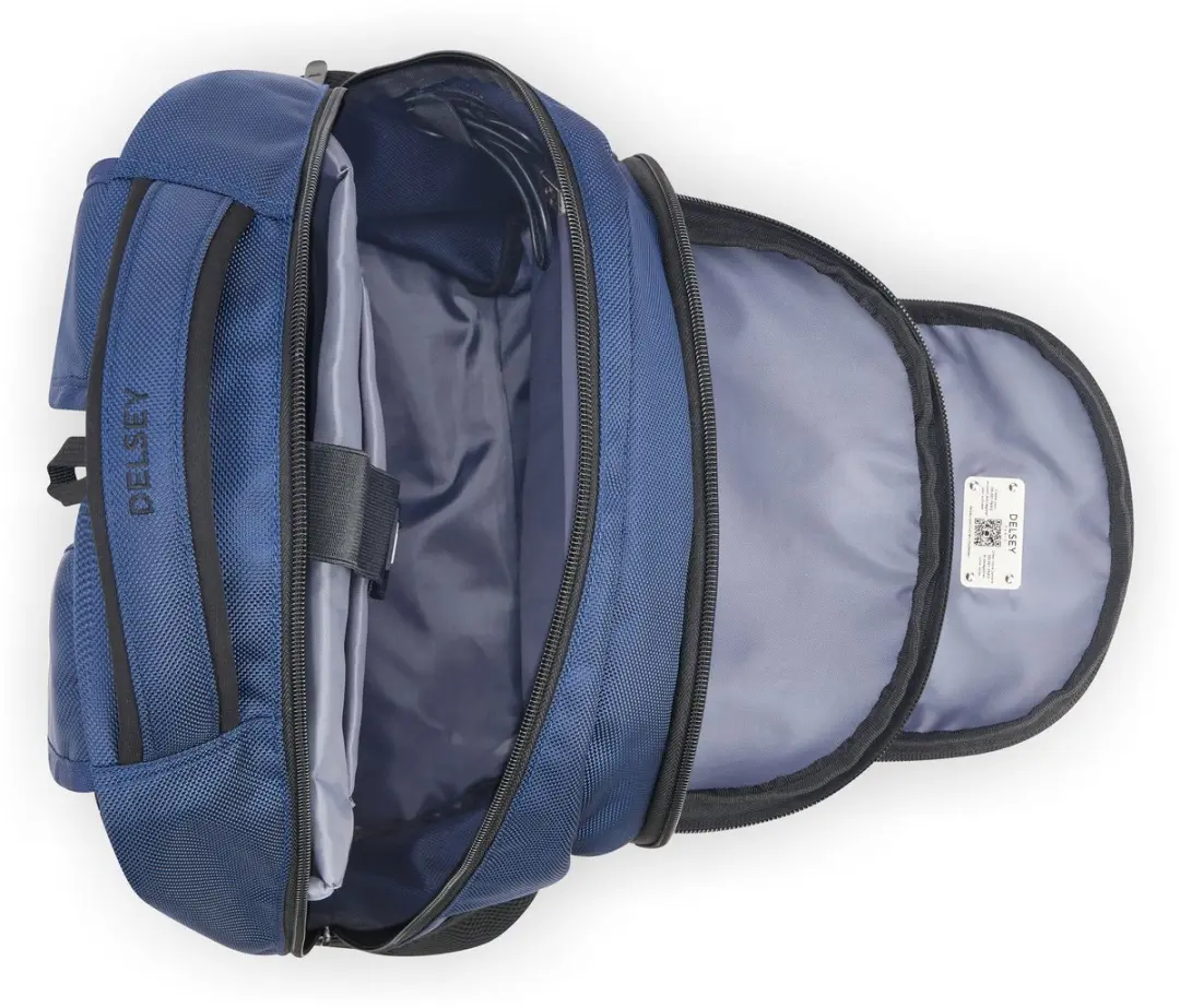 Delsey Element Navigator Rugzak 29L - 15,6 inch - Navy Blue