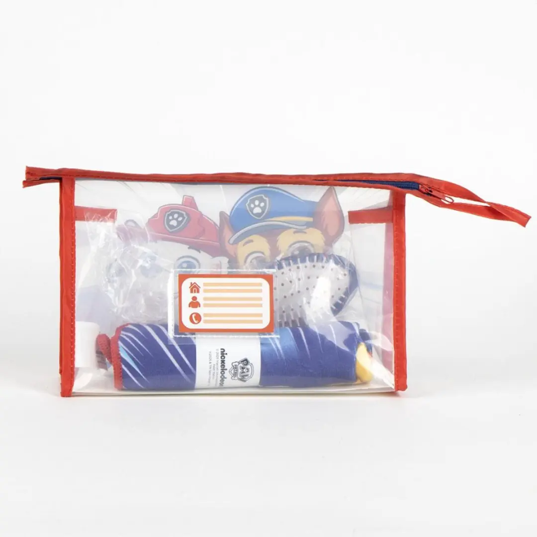 PAW Patrol Reis Hygiënepakket - Blauw/Rood - 3-delig