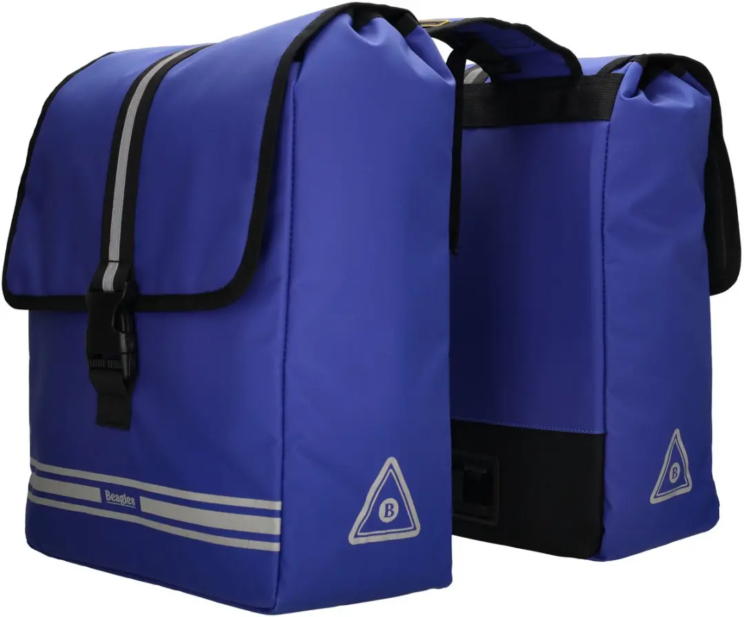 Beagles Bicycle Originals Fietstas - Dubbel 34L - Kobalt
