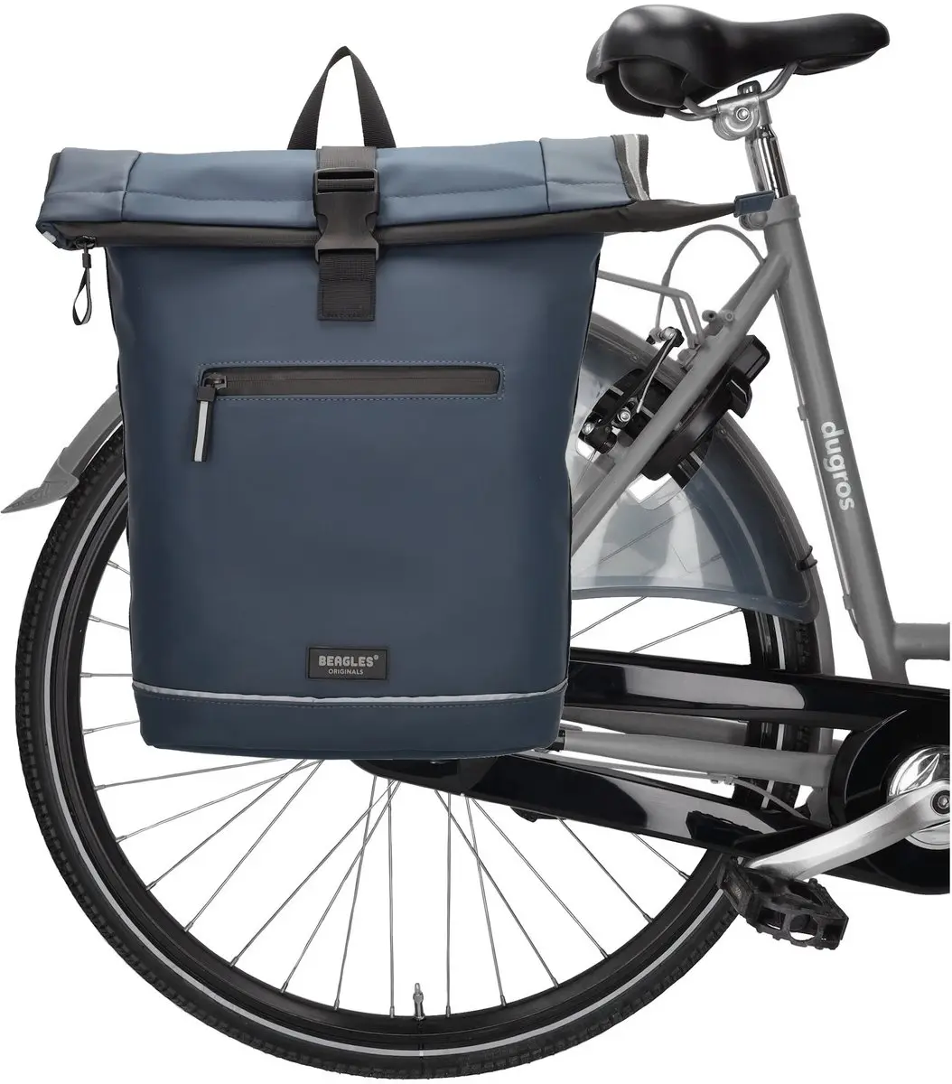 Beagles Originals Bicycle Fietstas Rugzak 27L - Blauw