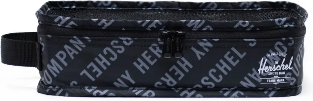 Herschel Classics Travel Organizers Roll Call Black - 4 Stuks