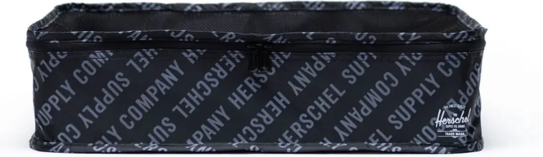 Herschel Classics Travel Organizers Roll Call Black - 4 Stuks