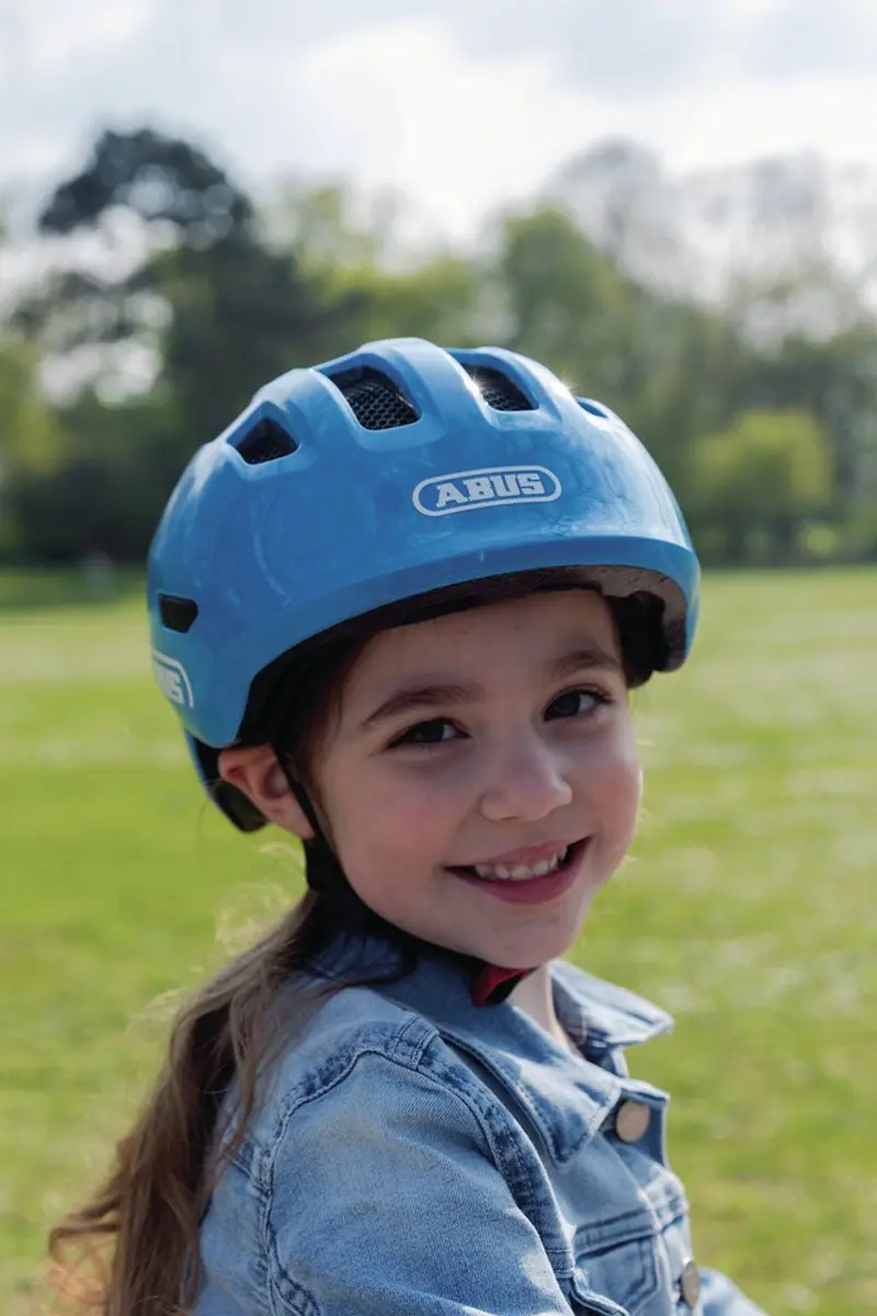 ABUS Smiley 3.0 Fietshelm - 45-50cm - Blauw
