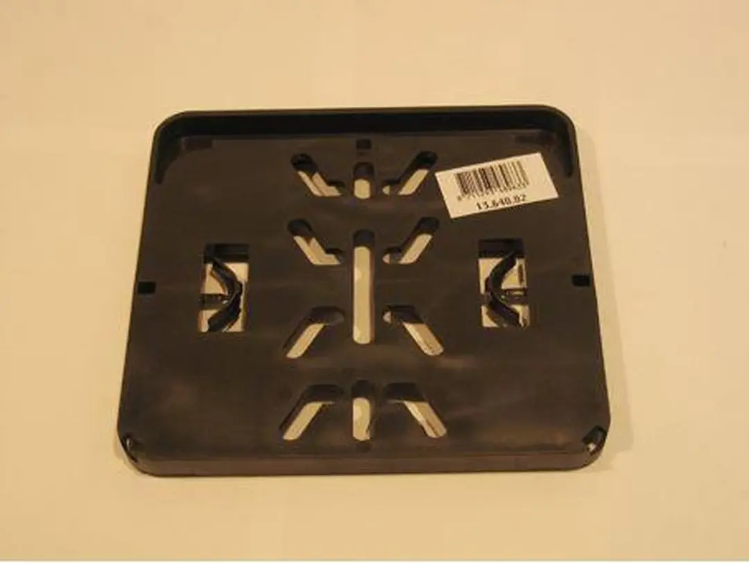 Carpoint Kentekenplaathouder Scooter 14,5x12,5cm - Zwart - afbeelding 6 van 6
