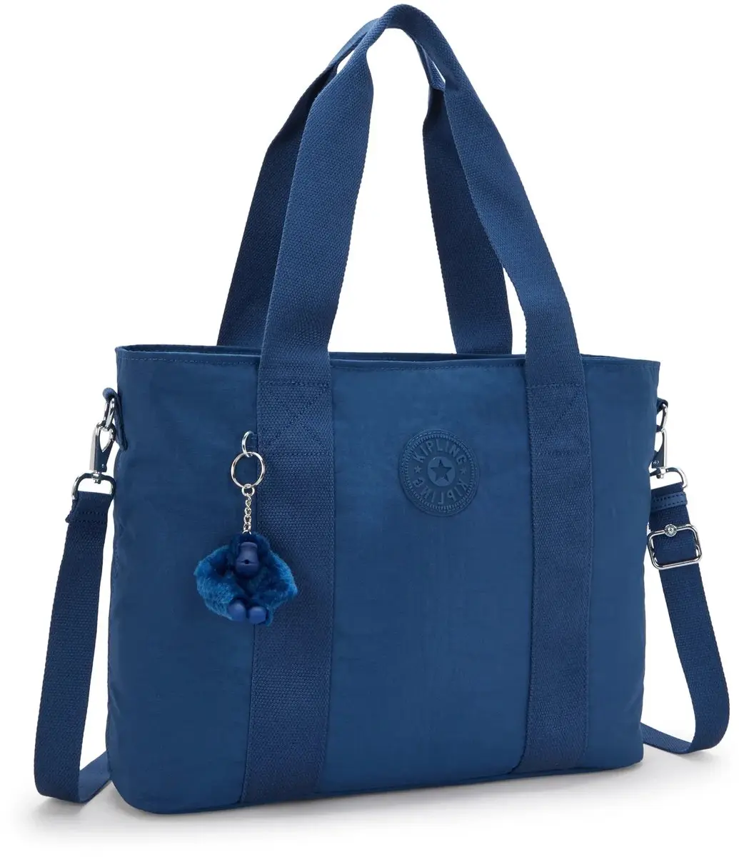Kipling Minta L 20L Stoffentas - Blauw