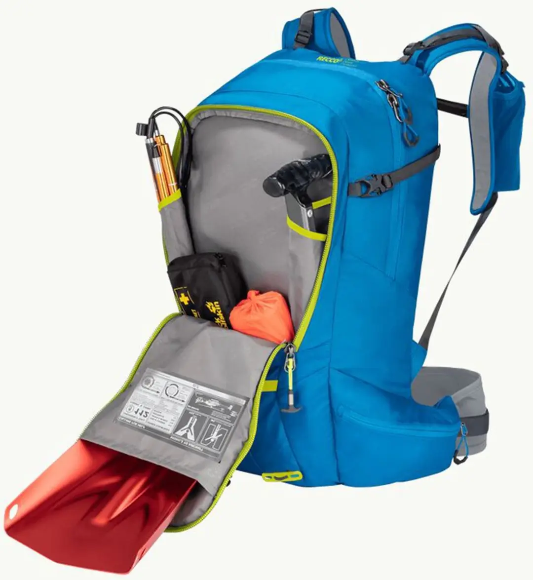 Jack Wolfskin Alpspitze Rugzak 32L - Rood