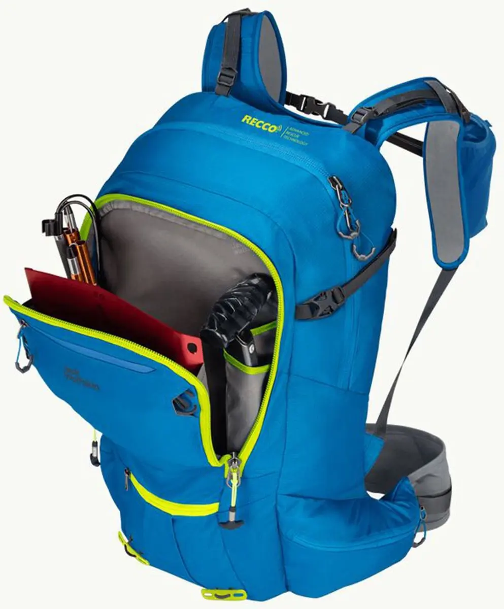 Jack Wolfskin Alpspitze Rugzak 32L - Rood - afbeelding 6 van 6