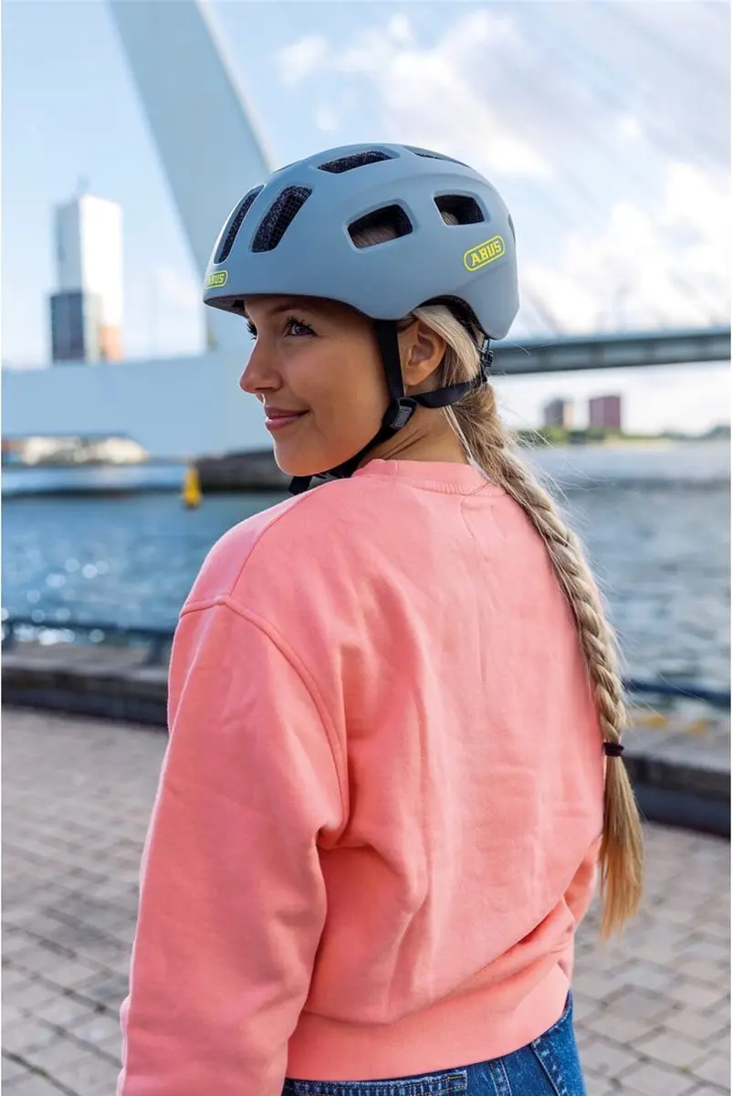 ABUS YOUN-I 2.0 Fietshelm - grijs - M - 52-57cm