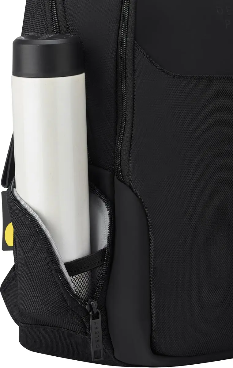 Delsey Parvis Plus Laptoprugzak 15L - 13 inch - Zwart - afbeelding 6 van 6