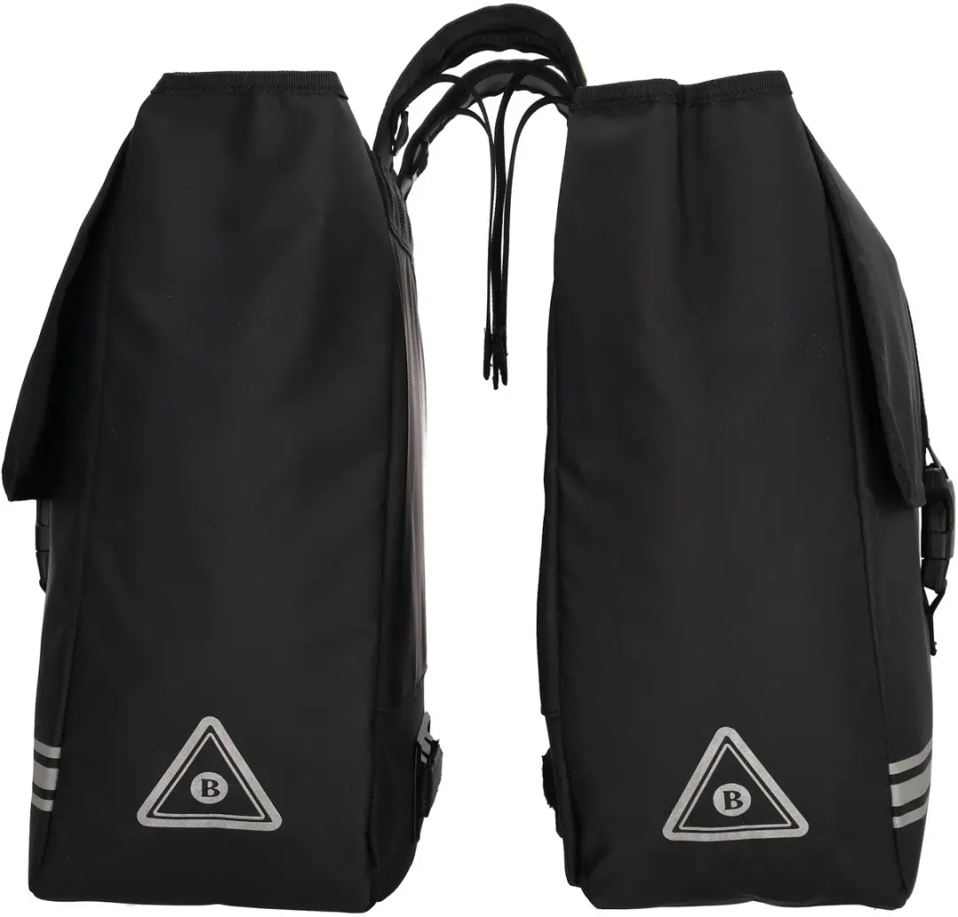 Beagles Bicycle Originals Fietstas 2x17L - Zwart - afbeelding 6 van 6