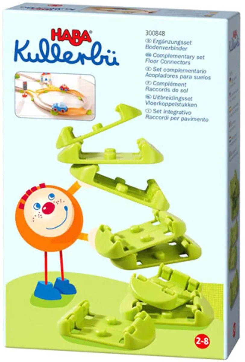 Haba Rollebollen Knikkerbaan Uitbreiding Groen - 2 Onderdelen
