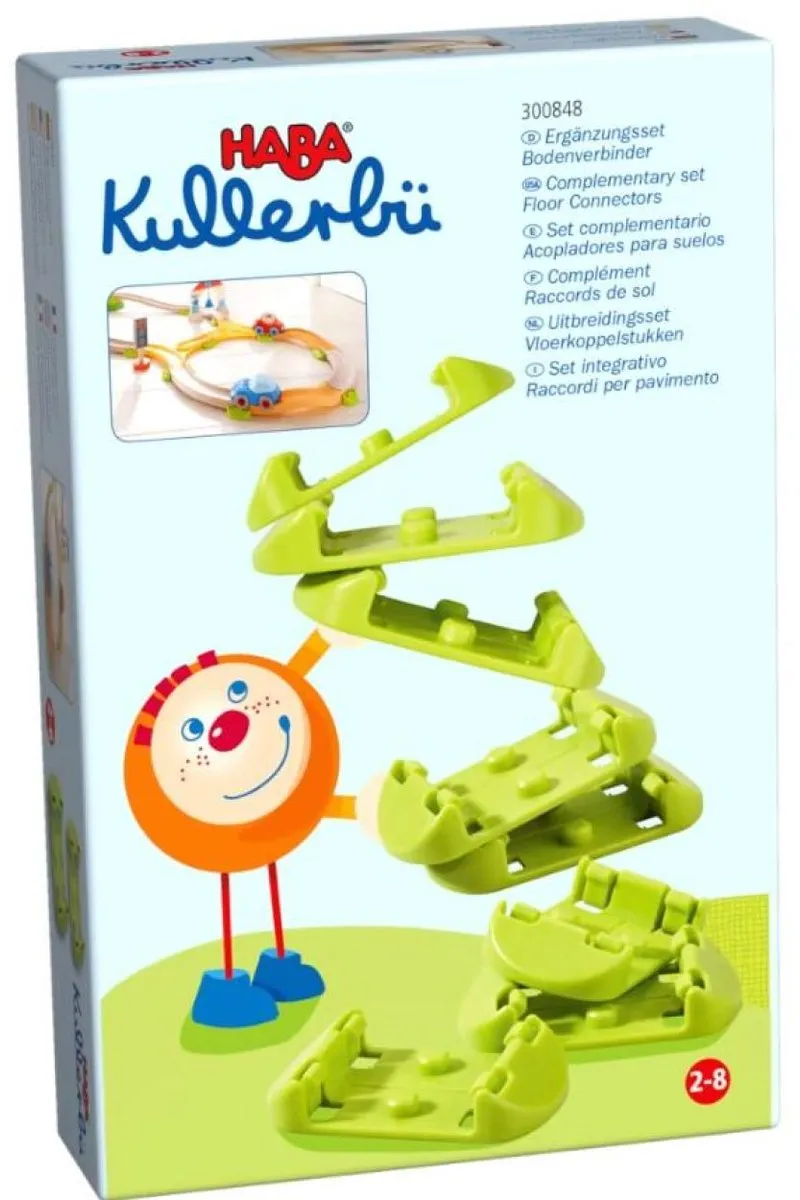 Haba Rollebollen Knikkerbaan Uitbreiding Groen - 2 Onderdelen