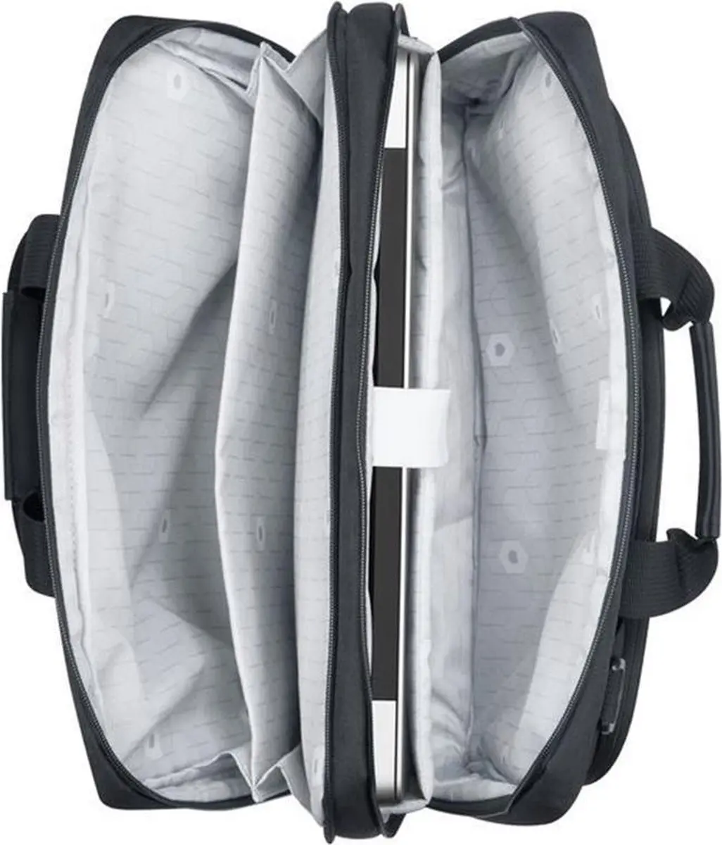 Delsey Esplanade Schoudertas 15.6 inch - Zwart