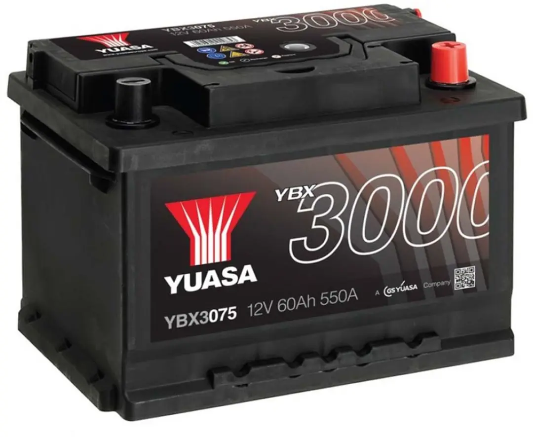 Yuasa SMF Start Accu YBX3075 12V 60Ah