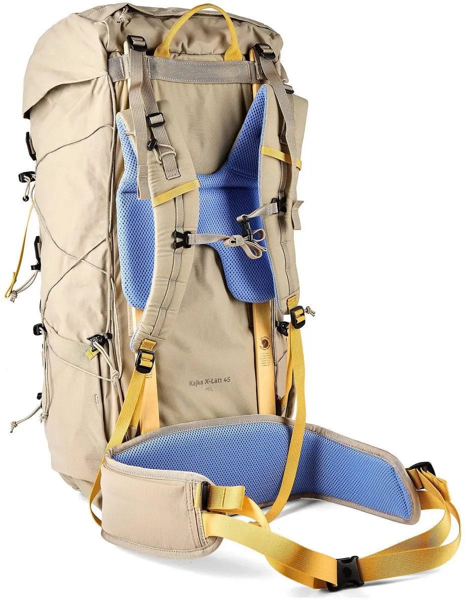Fjällräven Kajka X-Lätt Rugzak 45L - FOSSIL - afbeelding 6 van 6